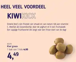 Van Hoeckel Kiwi green aanbieding