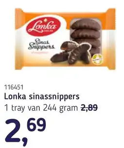 Van Hoeckel Lonka sinassnippers aanbieding