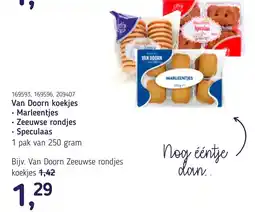 Van Hoeckel Van Doorn koekjes aanbieding