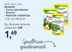 Van Hoeckel Bonduelle Franse sperziebonen Broccoli Hollandse snijboontjes aanbieding