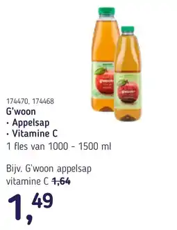Van Hoeckel G'woon Appelsap aanbieding