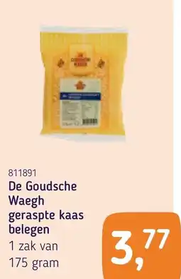 Van Hoeckel De Goudsche Waegh geraspte kaas belegen aanbieding