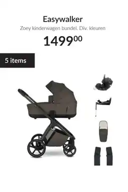 Babypark Easywalker Zoey kinderwagen bundel aanbieding