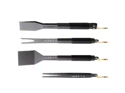 Kees Smit + 15% kassakorting | Boretti barbecue grill gereedsschapsset 4-delig (tang, spatel, vork, pincet) aanbieding