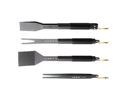 Kees Smit + 15% kassakorting | Boretti barbecue grill gereedsschapsset 4-delig (tang, spatel, vork, pincet) aanbieding