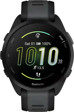 Coolblue Garmin Forerunner 165 Zwart/Grijs aanbieding