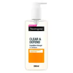 De Online Drogist Neutrogena Clear & Defend Facewash aanbieding