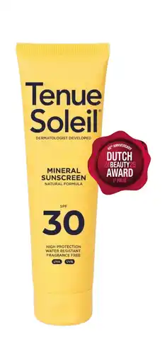 De Online Drogist Tenue Soleil Minerale Zonnecrème SPF30 aanbieding