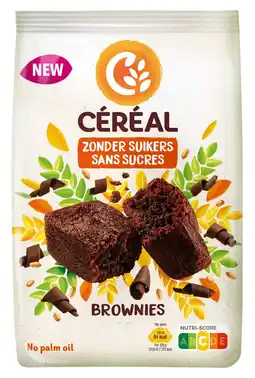 De Online Drogist Cereal Brownies Suikervrij aanbieding