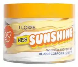De Online Drogist I Love Miss Sunshine Whipped Body Butter aanbieding