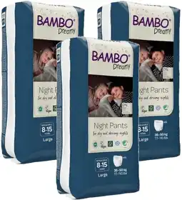 De Online Drogist Bambo Dreamy Night Pants 8-15 jaar Multiverpakking aanbieding