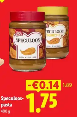 Lidl Speculoos-pasta aanbieding