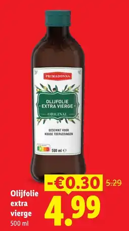Lidl Primadonna Olijfolie aanbieding