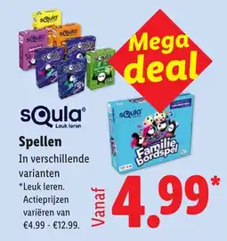Lidl Squla Spellen aanbieding