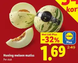 Lidl Honing meloen matiss aanbieding