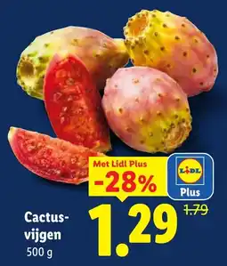 Lidl Cactus-vijgen aanbieding