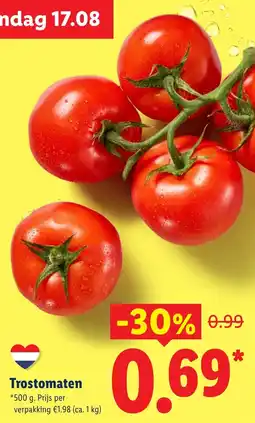 Lidl Trostomaten aanbieding