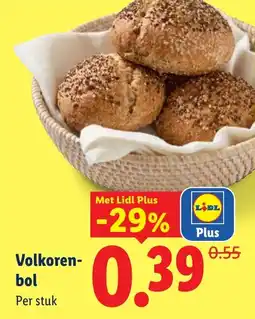 Lidl Volkoren-bol aanbieding