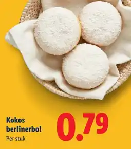 Lidl Kokos berlinerbol aanbieding
