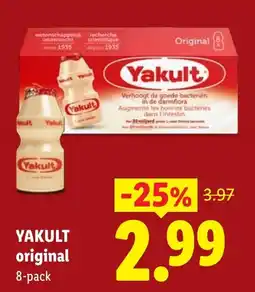 Lidl Yakult original aanbieding