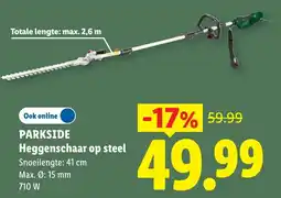 Lidl Heggenschaar op steel aanbieding