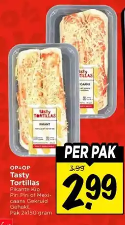 Vomar Voordeelmarkt Tasty Tortillas aanbieding