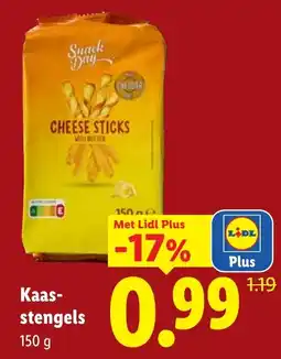Lidl Snack Day Cheese Sticks aanbieding