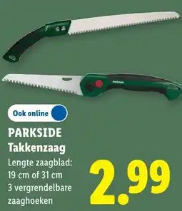Lidl Parkside Takkenzaag aanbieding