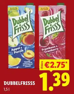 Lidl Dubbel Friss aanbieding