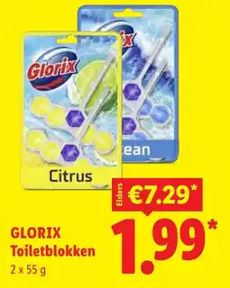 Lidl Glorix Toiletblokken aanbieding