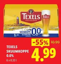 Lidl Texels Skuumkoppe aanbieding