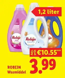 Lidl Robijn Wasmiddel aanbieding