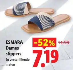 Lidl Esmara Dames slippers aanbieding