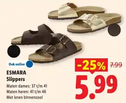 Lidl Esmara Slippers aanbieding