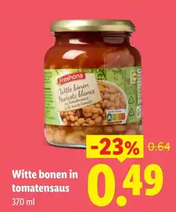 Lidl Freshona Witte bonen aanbieding