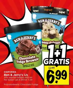Vomar Voordeelmarkt Ben & Jerry's IJs aanbieding