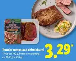 Lidl Runder rumpsteak chimichurri aanbieding