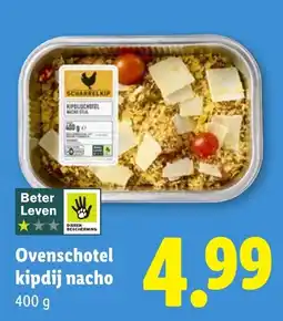 Lidl Ovenschotel kipdij nacho aanbieding