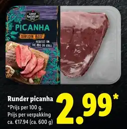 Lidl Runder picanha aanbieding