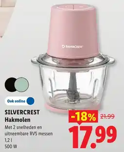 Lidl Silvercrest Hakmolen aanbieding