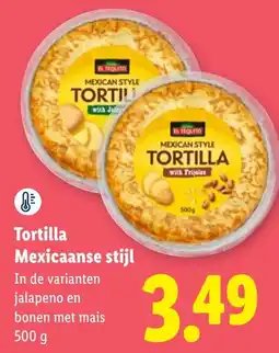Lidl El Tequito Tortilla aanbieding