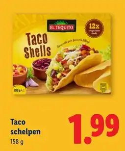 Lidl Taco schelpen aanbieding
