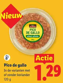 Lidl Pico de gallo aanbieding