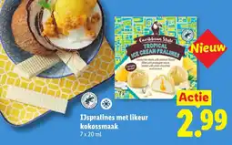 Lidl Caribbean Style Tropical Ice Cream Pralines aanbieding