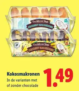 Lidl Caribbean Style Kokosmakronen aanbieding