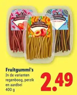 Lidl Fruitgummi's aanbieding