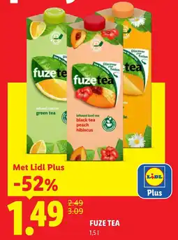 Lidl Fuze Tea aanbieding