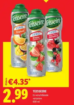 Lidl Teisseire aanbieding