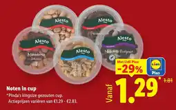 Lidl Alesto Noten in cup aanbieding