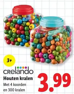 Lidl Crelando Houten kralen aanbieding